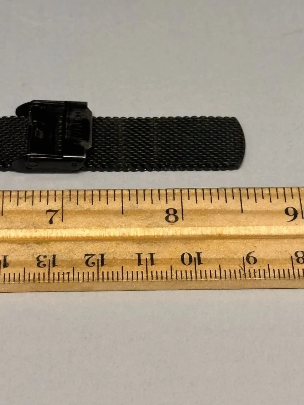 MVMT Dot Watch Women All Black 35MM Mesh Band New Battery 8.5 Inch